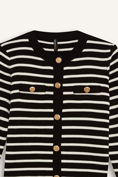 DeFacto Women's Cardigan D3307Ax/Bk27 Black