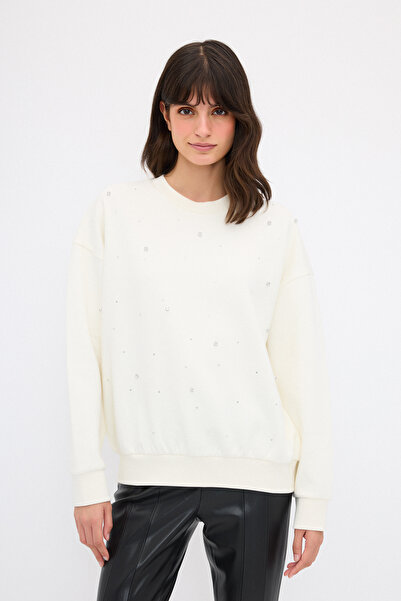 adL Crew Neck Jewelled Sweatshirt