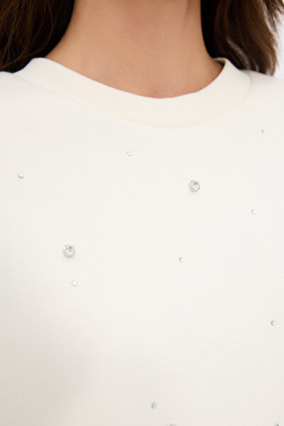 adL Crew Neck Jewelled Sweatshirt