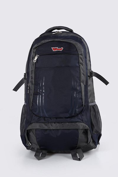 ÇÇS ÇÇS Ανδρικό υφασμάτινο σακίδιο πλάτης Mountaineer 51506 ΣΚΟΥΡΟ ΜΠΛΕ