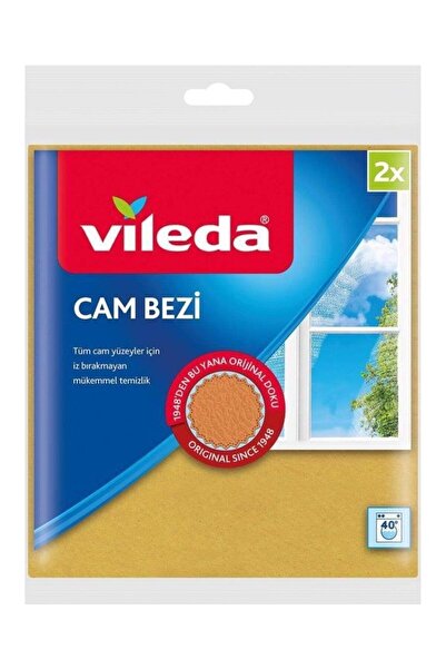 Vileda 34X39 cm 2 X 5 Pieces Microfiber Glass Cloth