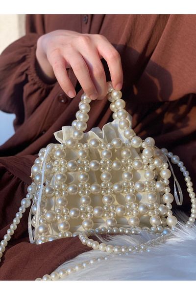 ISTANBUL STYLES Pearl Bag Pearl Bead Bag
