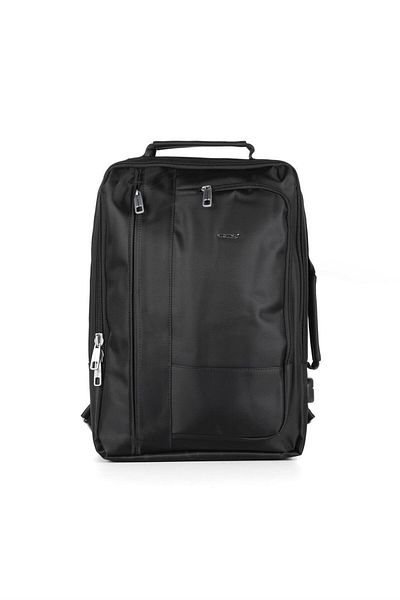 ÇÇS Unisex Μαύρο Σακίδιο Πλάτης 51241 - ÇÇS Ύφασμα