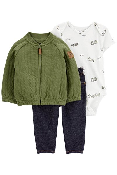 Carter's Boy Baby Cardigan Set 3-Pack