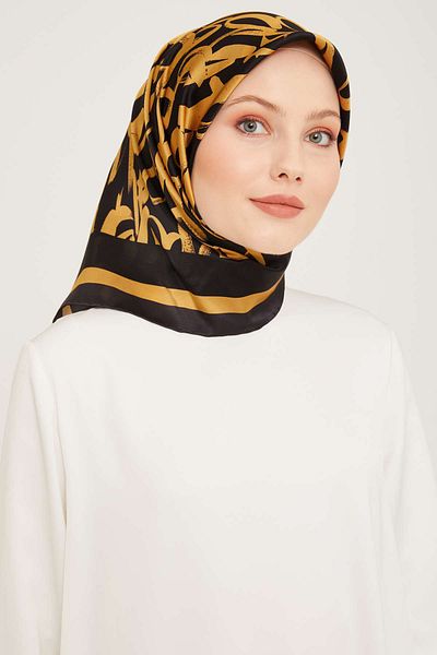 Armine Φθινοπωρινό και Χειμώνα Twill Μεταξωτό Κασκόλ 2023/2024 9006-06