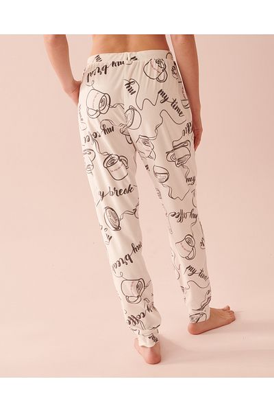 La Vie en Rose Luxury Velour Jogger Pyjama Pants