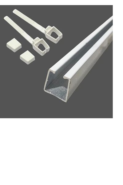 Happys Umeraș pentru perdea din aluminiu Black Rail de 225 cm