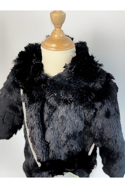 miaras baby Kız Çocuk Peluş Mont 1-5 Yaş