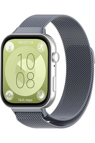 UnDePlus Huawei Watch Fit 4/Fit 4 Pro/Fit 3 Band Milano Loop Metal Band (Not Fit/Fit2 Compatible)