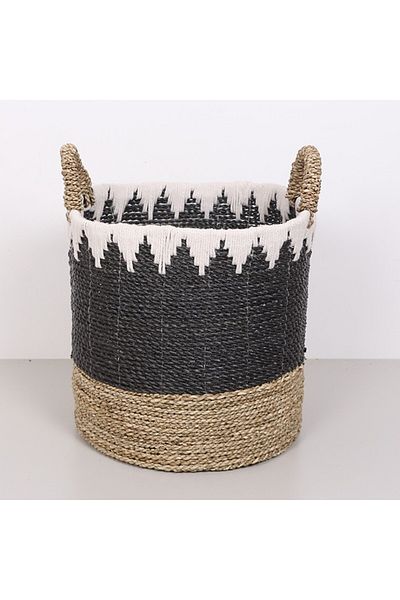 Mylamp Fântână 36x35x43 cm pentru Fibre de banane lucrate manual - Coș L