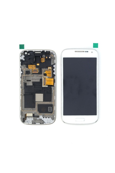 Samsung Teknonet Galaxy I9190 S4 Mini Uyumlu Lcd Dokunmatik Çıtalı - Beyaz