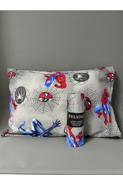 Belsina Patterned Single Elastic Sheet Set +1 Pillow Case with Cover