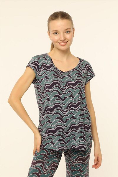 HomeStore Wave Pattern Tee