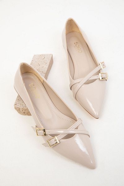 SOHO Klassische Damenschuhe mit Absatz aus Lackleder von Skin 19764