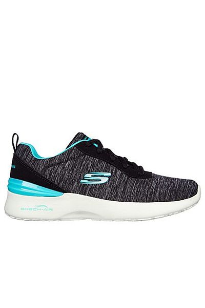 SKECHERS Black water green walking shoes 149751 -bkaq