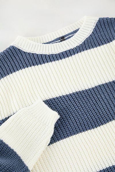 TRENDYOLKIDS Ecru*001 Boy Color Block Mini Me Sweater Tkdaw25Kz00010