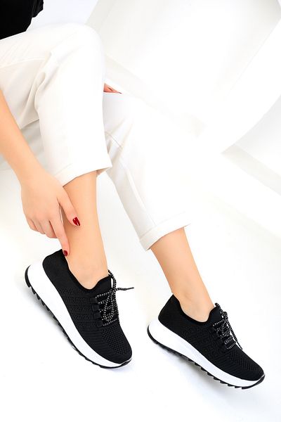 SOHO Women's Black Sneakers 19118