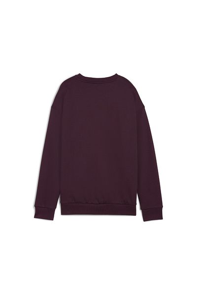 Puma Ess+ Short Logo Crew-Midnight Plum