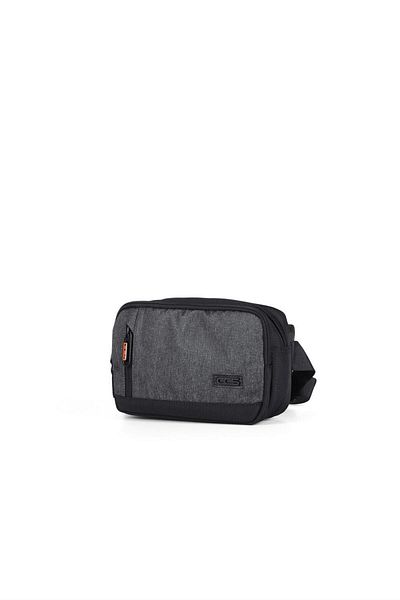 ÇÇS Ççs Men's Waist and Body Bag 31314 Gray