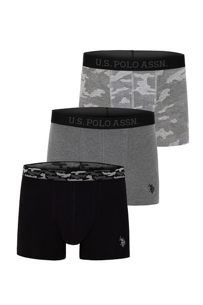 U.S. Polo Assn. Ανδρικό σετ μπόξερ 3 τεμαχίων 50301667 -vr086