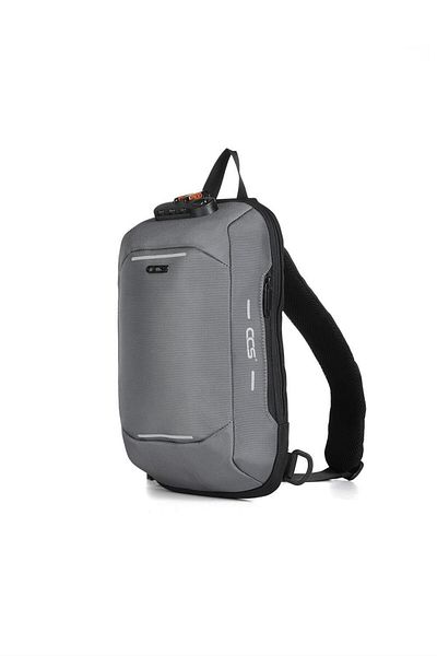 ÇÇS Men's Lockable Body Bag 31301 - Gray