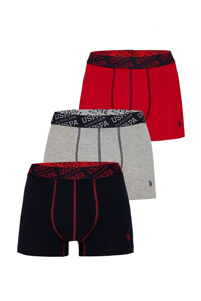 U.S. Polo Assn. Ανδρικό σετ μπόξερ 3 τεμαχίων 50301673 -vr030