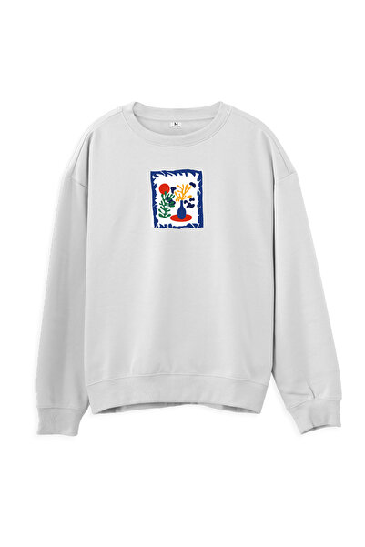 COUTLINER Φούτερ με σχέδιο λουλουδιών " (Regular sweatshirt with flower desig...
