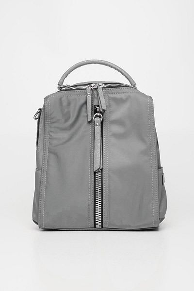 Jacquline Gray Women's Backpack and Shoulder Bag - Im349