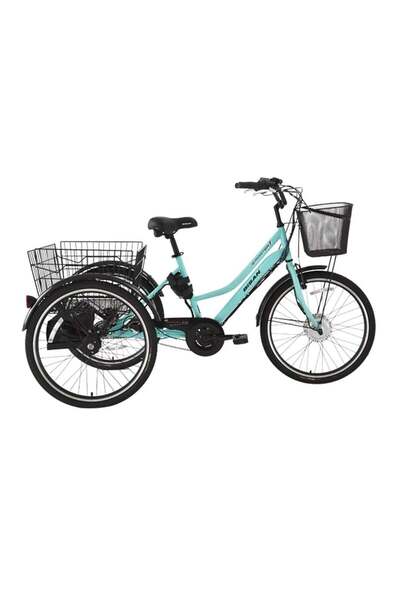 Bisan BİSAN e-PORTER ÜÇ TEKERLİ ELEKTRİKLİ BİSİKLET 44CM V 24 JANT 3 VİTES TU...