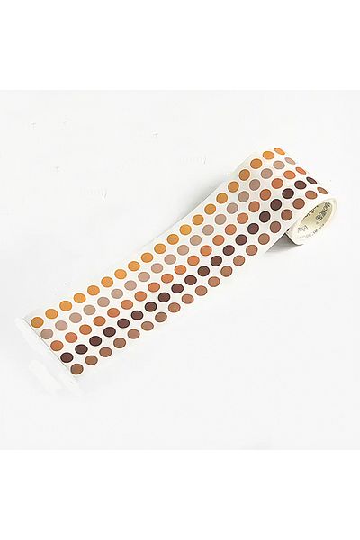 GUGUK 5 Color Autumn Themed Roll Tape - Sticky Note (Ggk-Pb009)