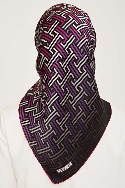 Armine - Шовковий шарф 2023/2024 Осінь-Зима Твіл Шовк 9011-53