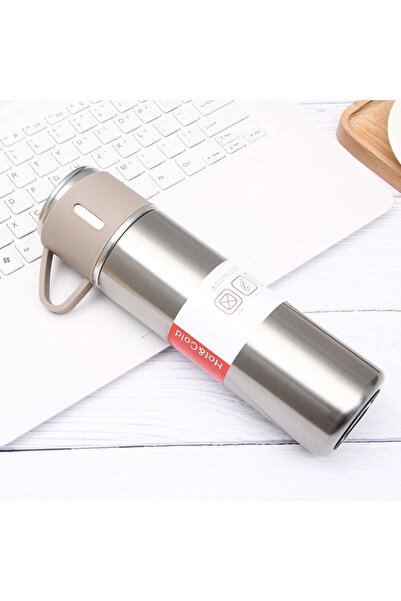 FLYON كوب حراري من الفولاذ المقاوم للصدأ 304 مع كوب حافظ للحرارة والبرودة، كوب مانع للتسرب عالي الجودة FLYON-527