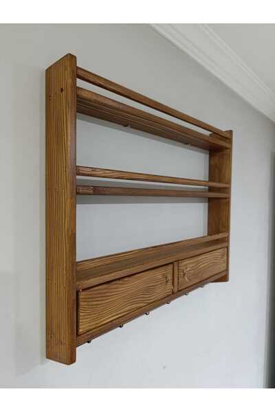 KARDEMİR AHŞAP Kardemir Mutfak terek  rafı 60*70 cm