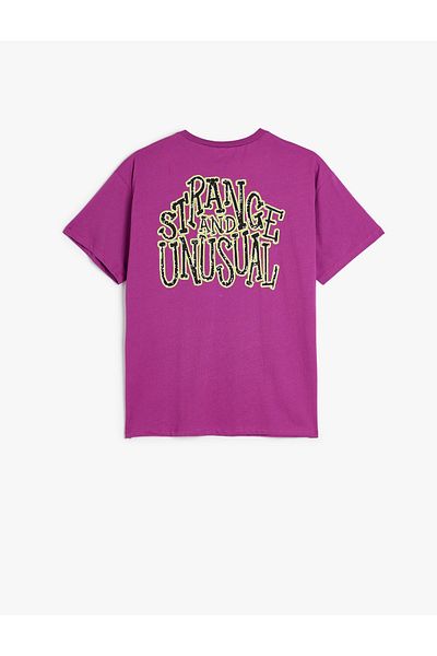Koton Tricou cu mânecă scurtă din bumbac cu licență Beetlejuice - KT