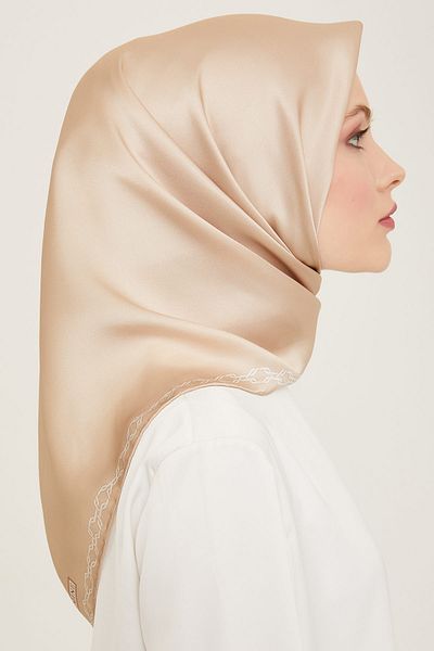Armine - Μεταξωτό κασκόλ 2024 Άνοιξη και Καλοκαίρι Twill Silk 9154-02
