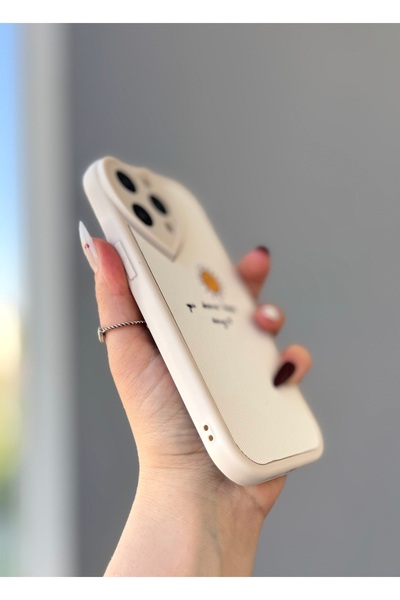 MİRAZ TASARIM IPHONE 13 PROMAX KALP DETAY GÜNEŞ VE YAZI DETAYLI KILIF