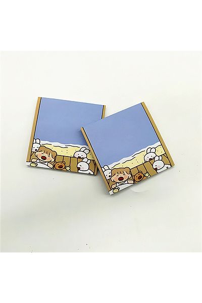 GUGUK Sandy Fun Themed Colorful Note Set (Ggk-Me076)