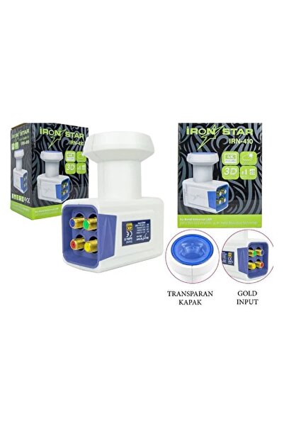 IRONSTAR IRN-200 Universal A Kalite Twin Çiftli LNB Uydu Çanak Anten