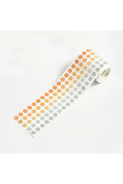 GUGUK Mango Cream Themed 5-Color Roll Tape • Sticky Note (Ggk-Pb007)