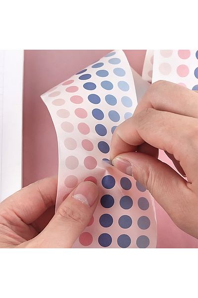 GUGUK 5 Color Autumn Themed Roll Tape - Sticky Note (Ggk-Pb009)