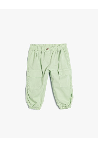 Koton Green Girl's Parachute Pants