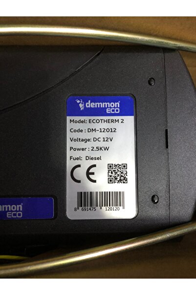 DEMMON 12 Volt Vebosta D2 2,5 Kw Eco Dizel Isıtıcı Webasto