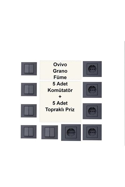 ELEKTRİKDÜNYAM OVivo Grano Fume 5 Adept Commitator 5 Adept مؤرض