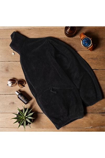 Fifty Color Плюшено яке с цип Oversize