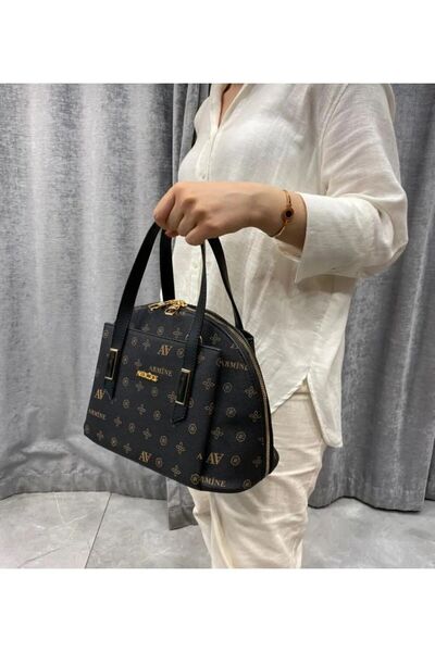 Armine 344 حقيبة كتف - تان - حقيبة يد وكتف نسائية فضفاضة واسعة 03678