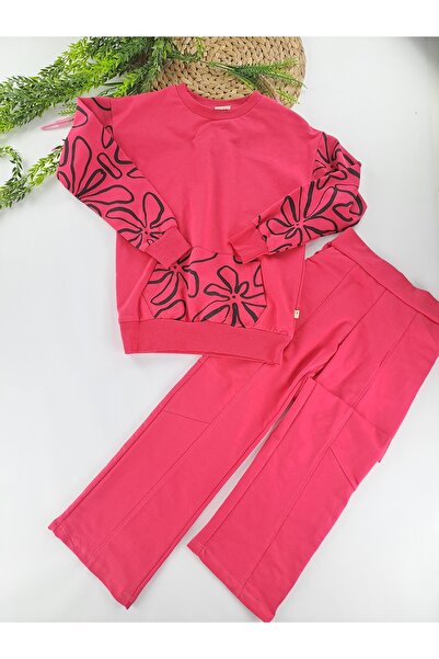 Butik Devojčički dvostruki trenerka set 2 niti unutrašnji pol Flis vrhunskog ...