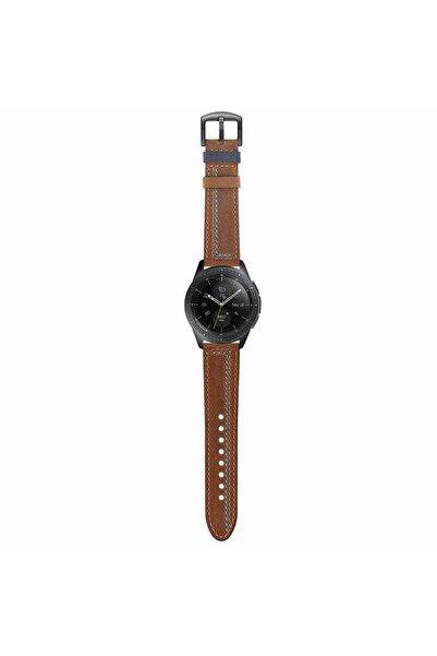 UnDePlus Huawei Watch 3 Gt Gt2 Gt2e Gt3 Gt4 Gt5 Pro Se Elite 46mm Kordon Nubuk Deri Kordon