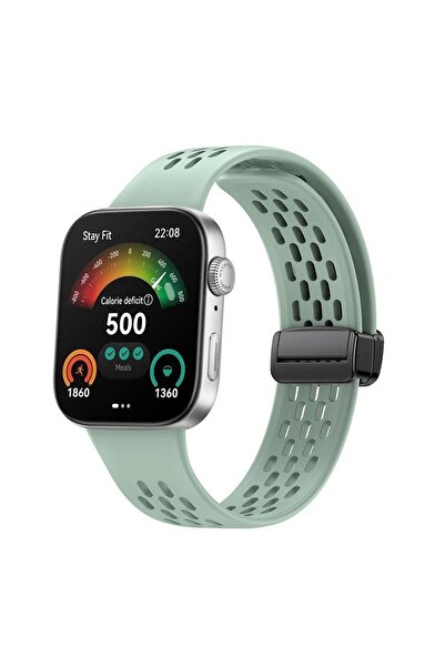 UnDePlus Huawei Watch Fit 4/fit 4 Pro/fit 3 Kordon Silikon Delikli Magnet Strap (FİT/FİT 2 UYUMLU DEĞİLDİR)