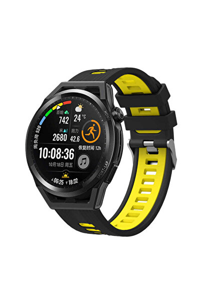 UnDePlus Huawei Watch GT 6/5/4/3/2 Pro 46mm Ultimate SE Elite Kordon Çift Ren...