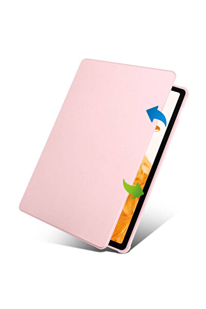 UnDePlus Samsung Galaxy Tab S9 Fe Plus/s10 Plus/s9 Plus Kılıf Termik Kalem Bölmeli Dönebilen Standlı Kılıf